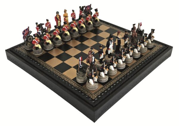 Luxus Schachspiel N°R020 - Schlacht von Waterloo - R67892+219GN